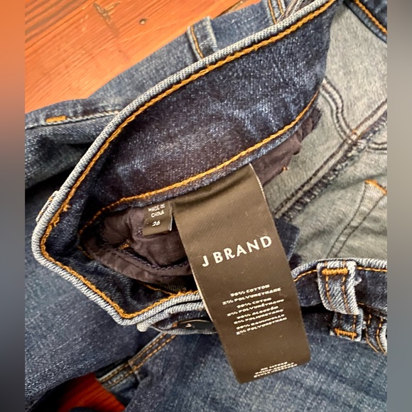 J Brand Mid-Rise Straight Leg Jeans - Picture 4 of 5